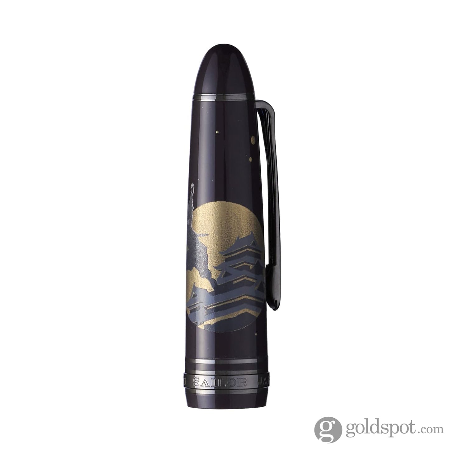 Sailor 1911 Large Ninja Fountain Pen in Oshiro with Black IP Trim - 21kt Gold Nib Fountain Pen