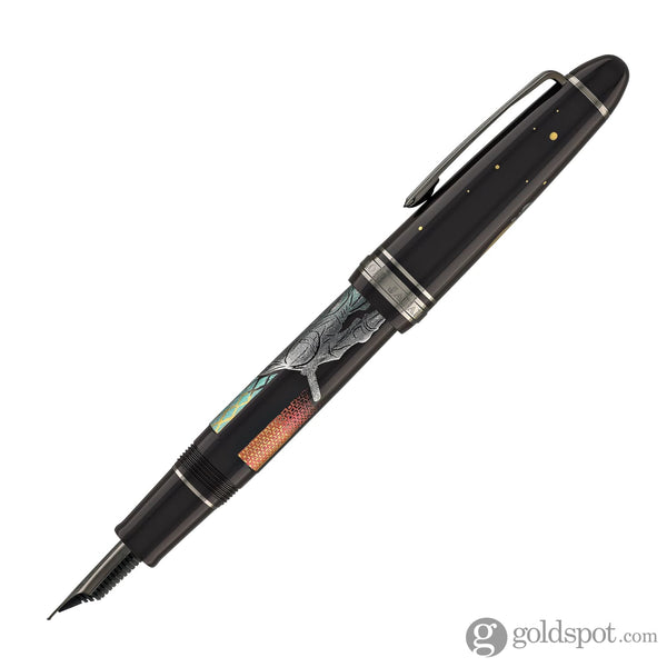 Sailor 1911 Large Ninja Fountain Pen in Oshiro with Black IP Trim - 21kt Gold Nib Fountain Pen