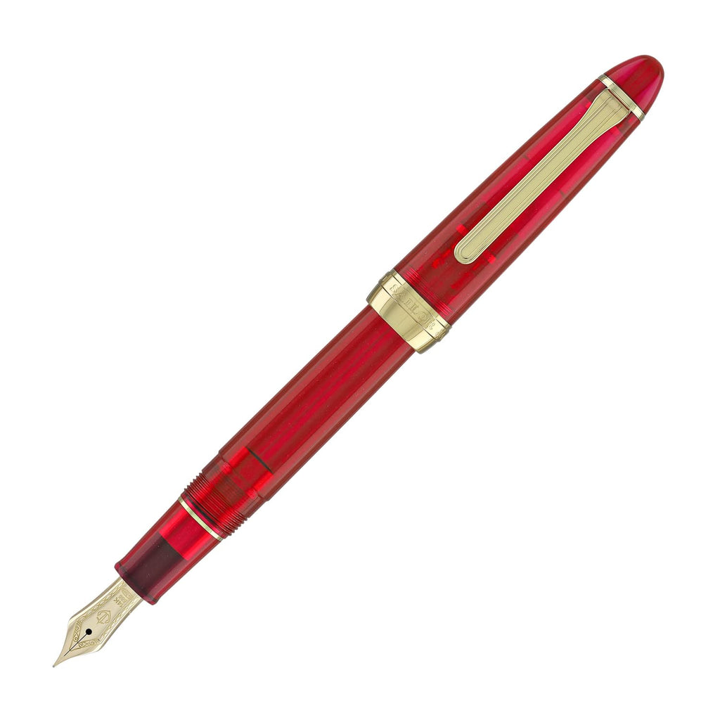 Sailor 1911 Standard Fountain Pen in Japanese Sea Nettle Jellyfish (Red) - 14kt Gold Nib Fountain Pen
