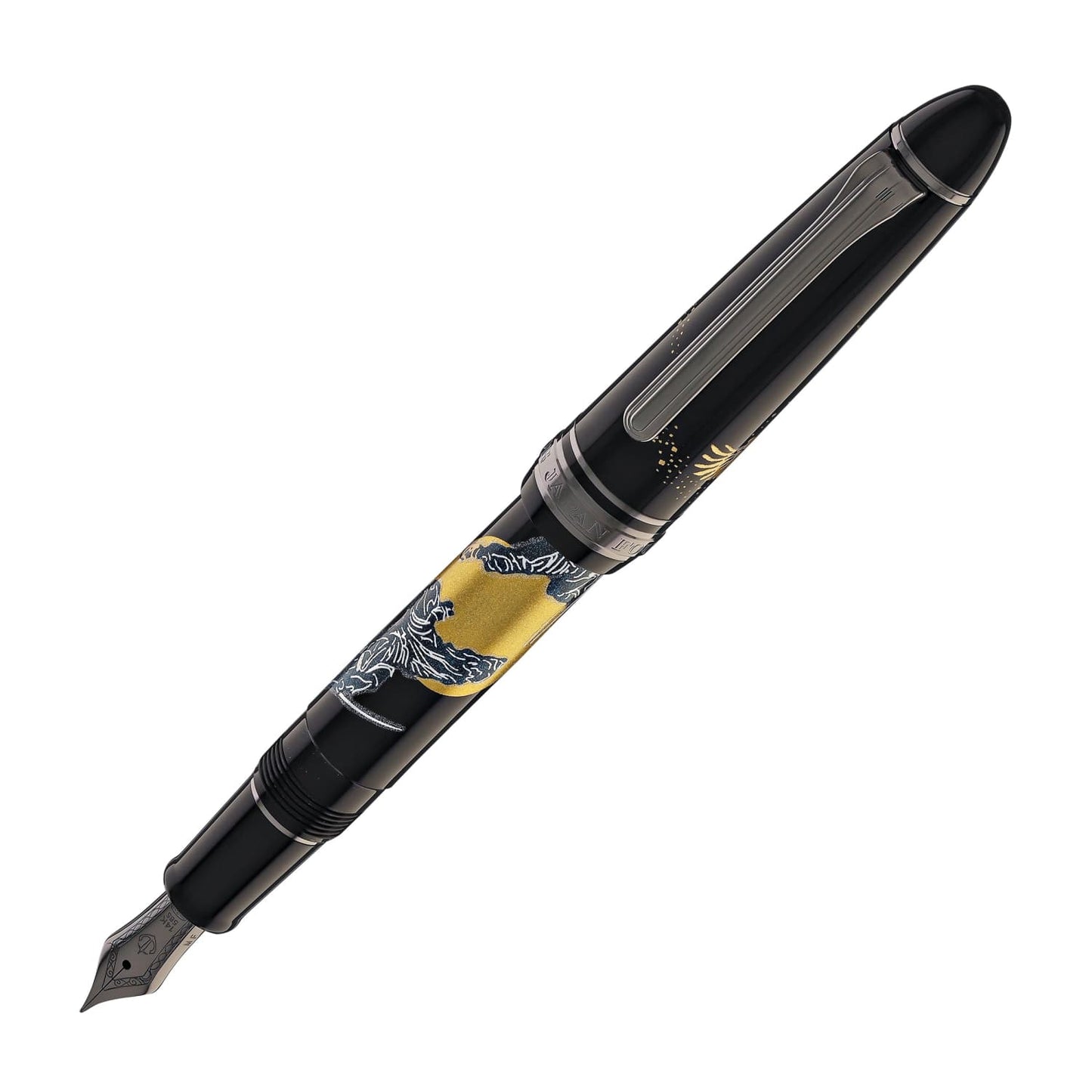 Sailor 1911 Standard Ninja Fountain Pen in Katana with Black Trim - 14K Gold Fountain Pen