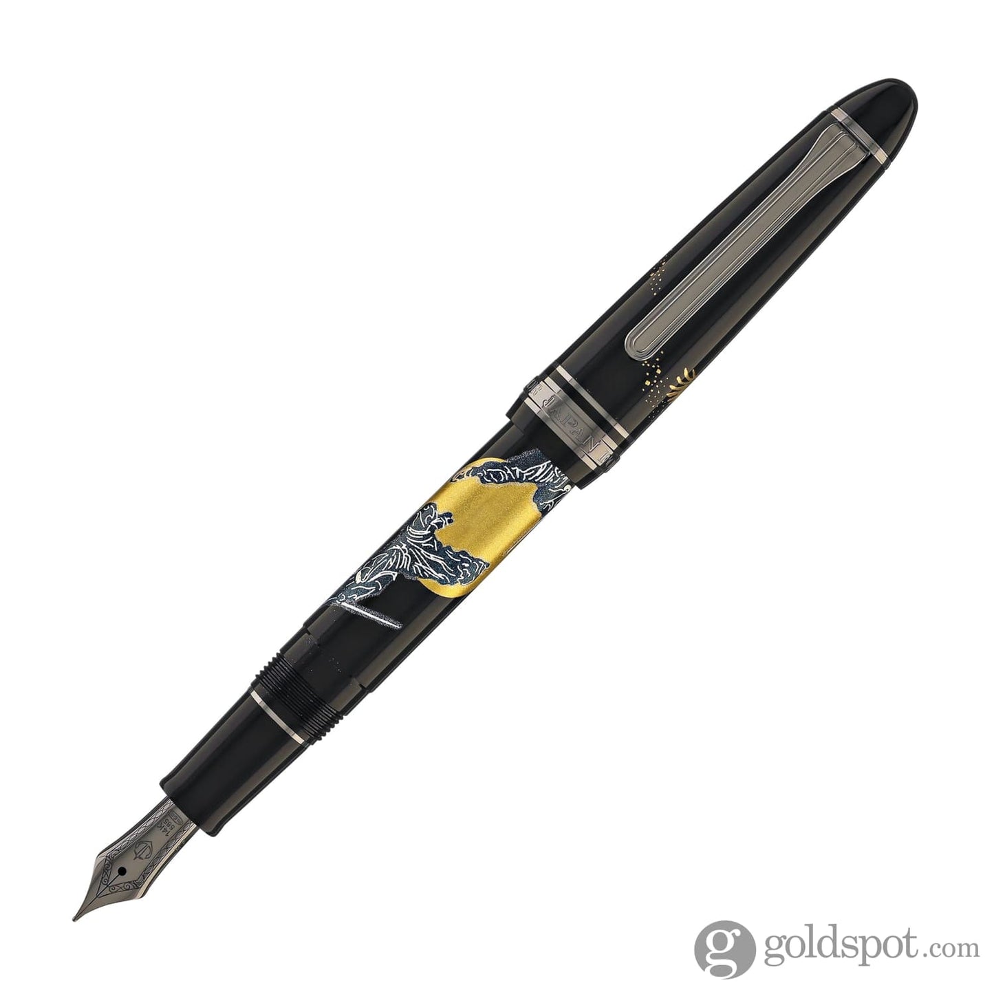 Sailor 1911 Standard Ninja Fountain Pen in Katana with Black Trim - 14K Gold Fountain Pen
