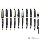 Sailor 1911 Standard Ninja Fountain Pen in Kusarigama with Gold Trim - 14K Gold Fountain Pen