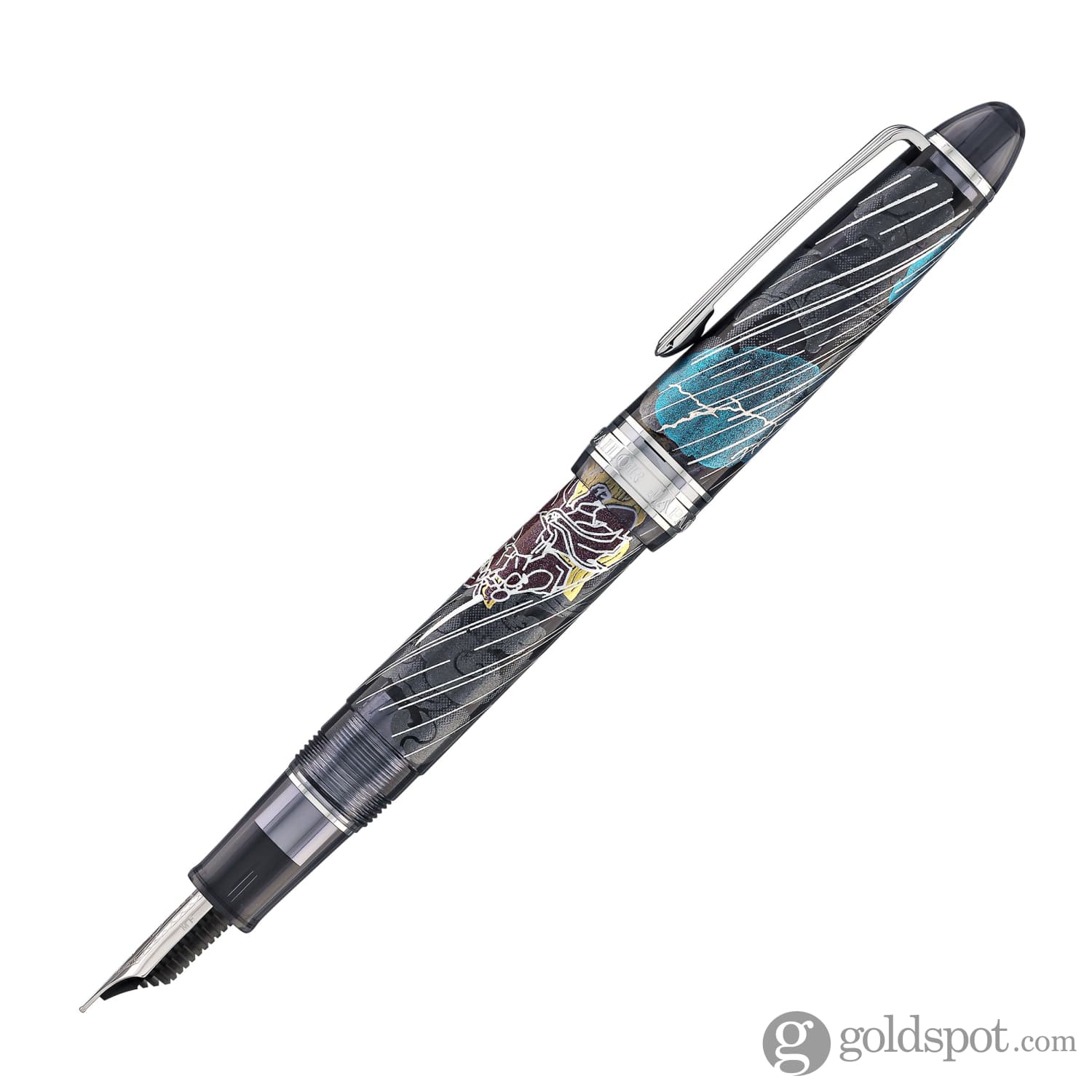 Sailor 1911 Standard Ninja Fountain Pen in Shachihoko with Rhodium