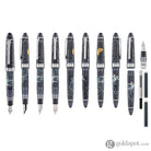 Sailor 1911 Standard Ninja Fountain Pen in Star with Rhodium Trim - 14K Gold Fountain Pen