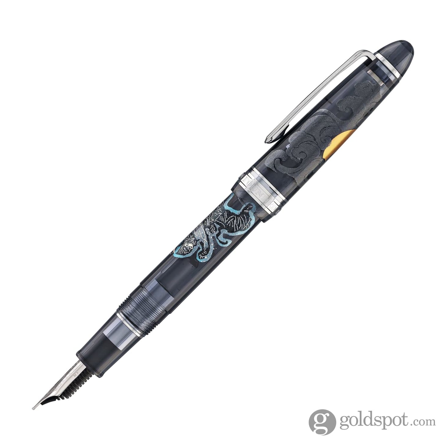 Sailor 1911 Standard Ninja Fountain Pen in Star with Rhodium Trim - 14K Gold Fountain Pen