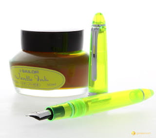 Sailor 1911S Highlighter Fountain Pen & Ink Set