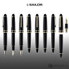 Sailor Bespoke 1911 Large Naginata Togi Fountain Pen Specialty Nib with Gold Trim Fountain Pen