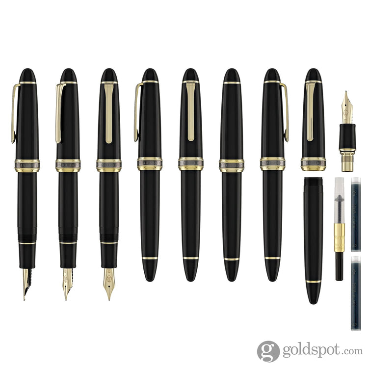 Sailor Bespoke 1911 Large Naginata Togi Fountain Pen Specialty Nib with Gold Trim Fountain Pen