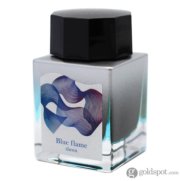 Sailor Compass Dipton Sheen Bottled Ink in Blue Flame - 20mL Bottled Inks
