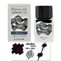Sailor Compass Dipton Sheen Bottled Ink in Dark Cave - 20mL