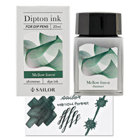 Sailor Compass Dipton Shimmer Bottled Ink in Mellow Forest - 20mL