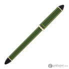 Sailor Compass Fude De Mannen Calligraphy Fountain Pen in Dark Green - 55 Degree Fude Calligraphy Pens