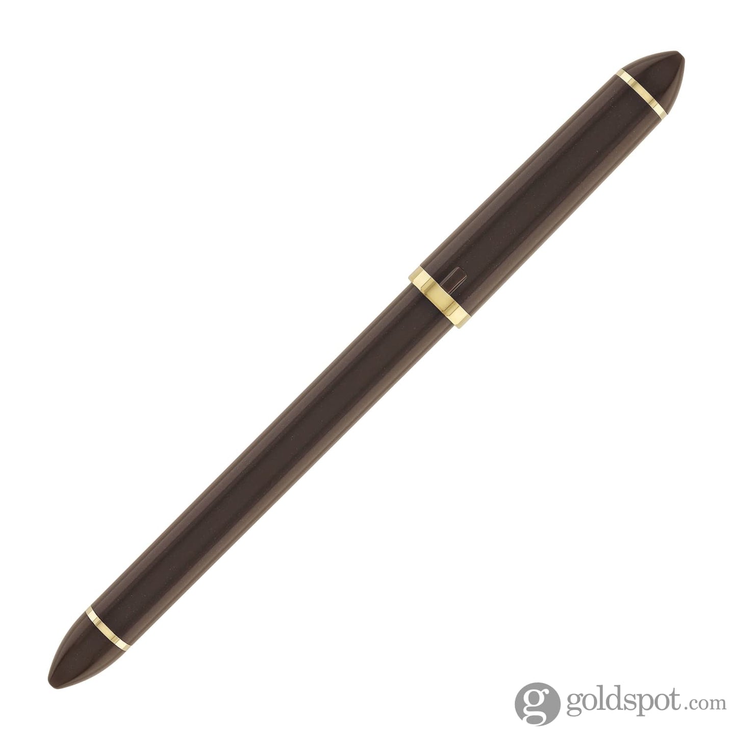 Sailor Compass Fude De Mannen Calligraphy Fountain Pen in Pearl Brown - 40 Degree Fude Calligraphy Pens