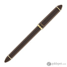 Sailor Compass Fude De Mannen Calligraphy Fountain Pen in Pearl Brown - 40 Degree Fude Calligraphy Pens
