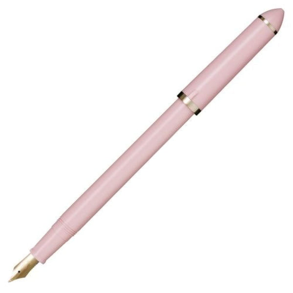 Sailor Compass Fude De Mannen Calligraphy Fountain Pen in Pearl Pink - 40 Degree Fude Calligraphy Pens