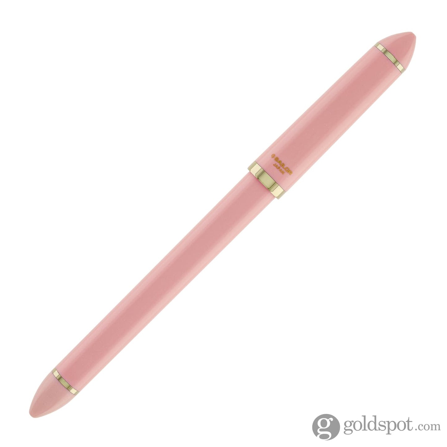 Sailor Compass Fude De Mannen Calligraphy Fountain Pen in Pearl Pink - 40 Degree Fude Calligraphy Pens