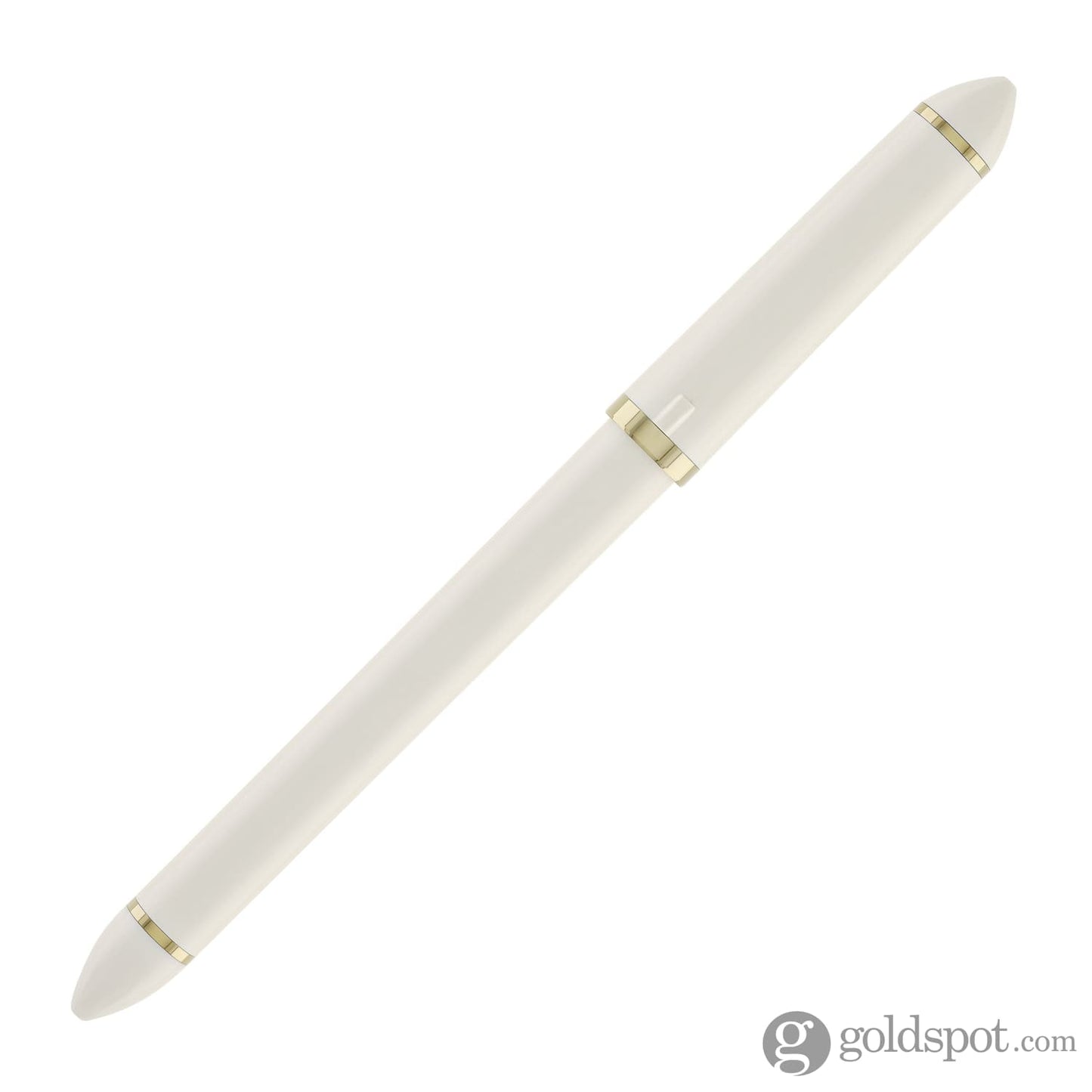 Sailor Compass Fude De Mannen Calligraphy Fountain Pen in Pearl White - 40 Degree Fude Calligraphy Pens