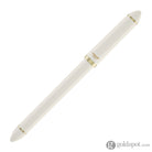 Sailor Compass Fude De Mannen Calligraphy Fountain Pen in Pearl White - 40 Degree Fude Calligraphy Pens