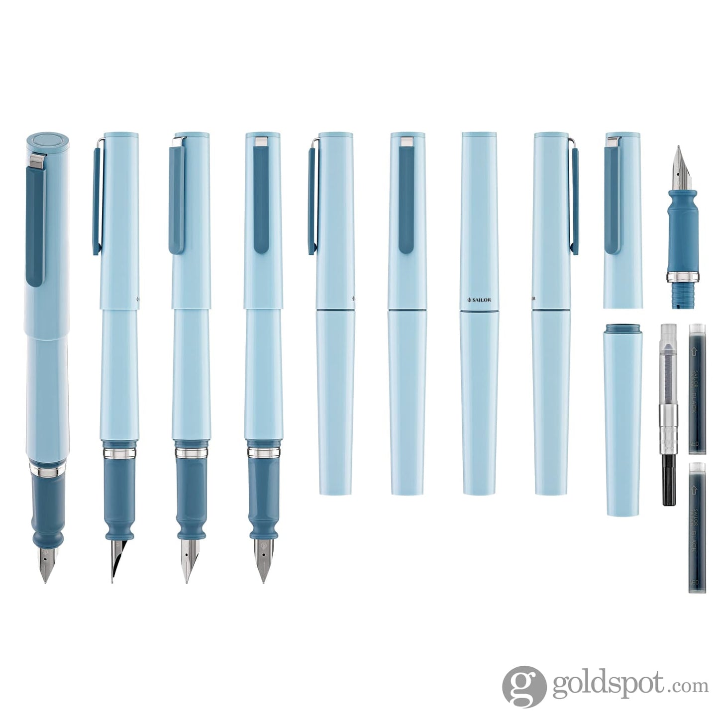 Sailor Compass Tuzu Fountain Pen in Light Blue Fountain Pen