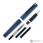 Sailor Compass Tuzu Fountain Pen in Translucent Navy Fountain Pens