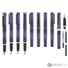 Sailor Compass Tuzu Fountain Pen in Translucent Violet Fountain Pen