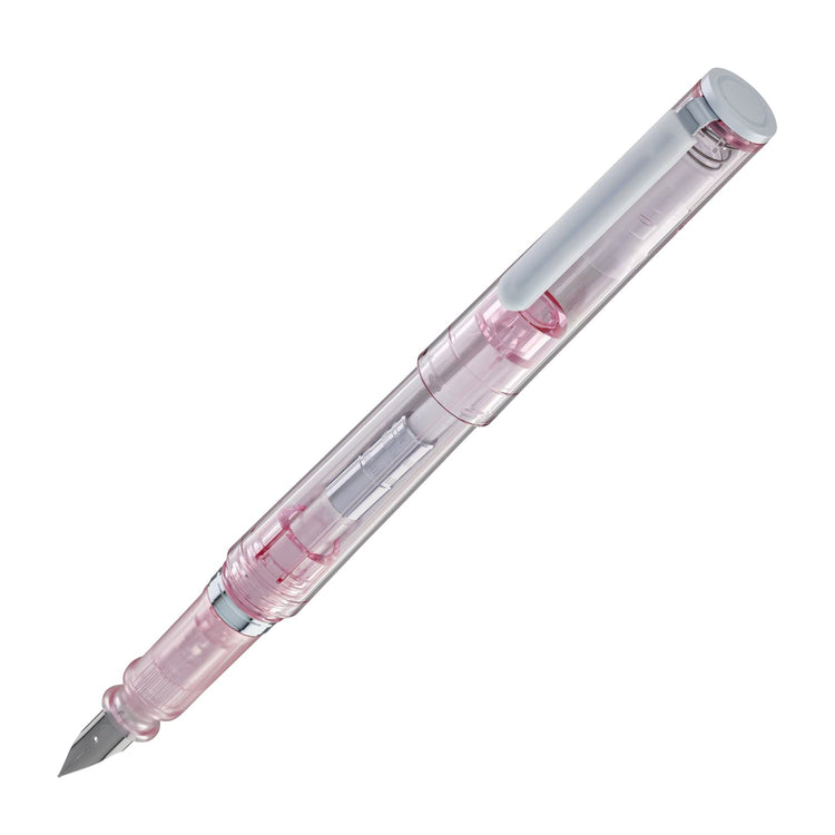 Sailor Compass Tuzu Glassy Fountain Pen in Crystal Cherry Fountain Pen