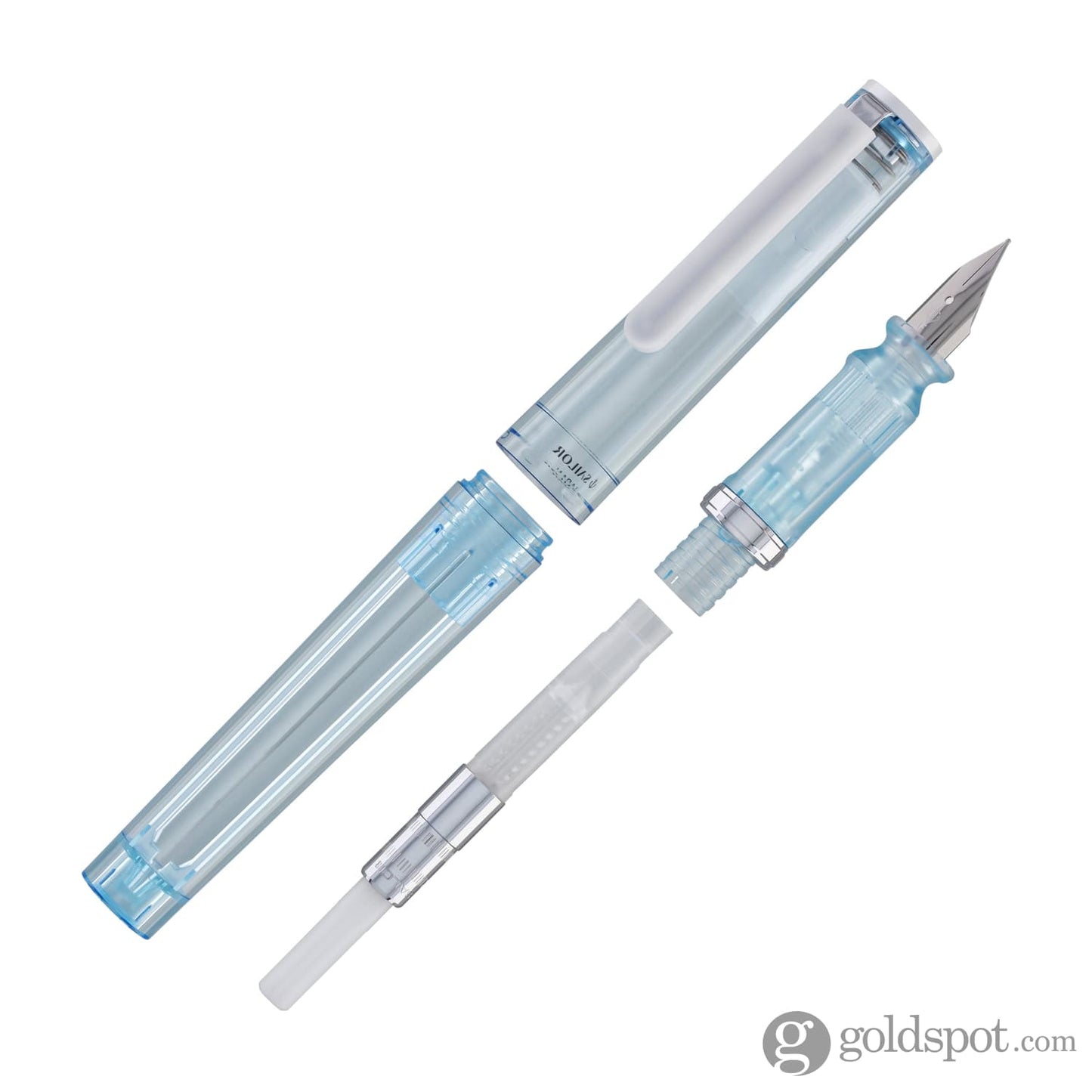 Sailor Compass Tuzu Glassy Fountain Pen in Crystal Sky Fountain Pen