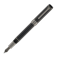 Sailor Cylint Fountain Pen in Black Stainless Steel - 21kt Gold Nib