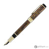 Sailor Cylint Fountain Pen in Brown Patina Hanmon-Kujiyaku with Gold IP Trim - 21kt Gold Nib Fountain Pen