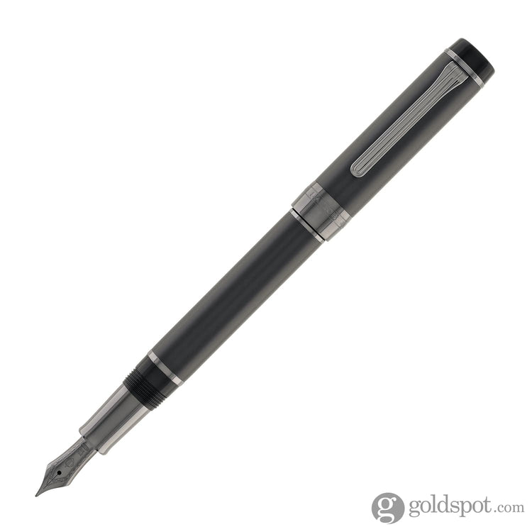 Sailor Cylint Fountain Pen in Matte Black Stainless Steel - 21kt Gold Nib Fountain Pen