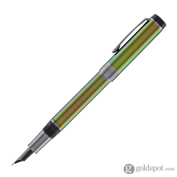 Sailor Cylint Fountain Pen in Scarab with Black Ion Trim - 21kt Gold Fountain Pen