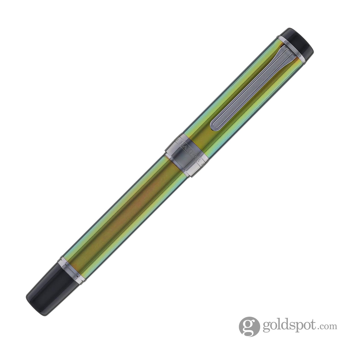 Sailor Cylint Fountain Pen in Scarab with Black Ion Trim - 21kt Gold Fountain Pen