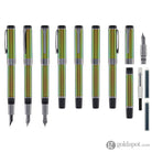 Sailor Cylint Fountain Pen in Scarab with Black Ion Trim - 21kt Gold Fountain Pen