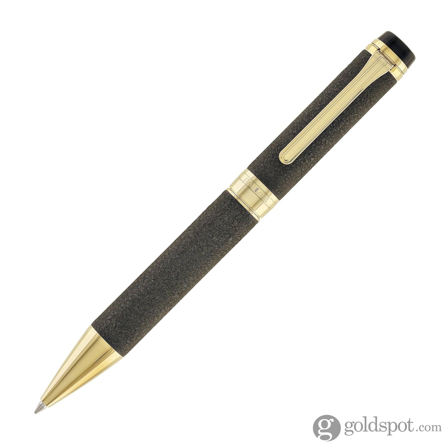 Sailor Cylint Niigata Shikki Ballpoint Pen in Oborogin (Hazy Silver) with Gold IP Trim Ballpoint Pens