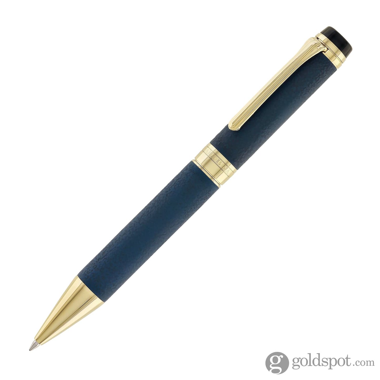 Sailor Cylint Niigata Shikki Ballpoint Pen in Ruri (Lapis Lazuli Blue) with Gold IP Trim Ballpoint Pens