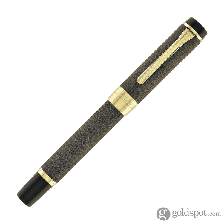 Sailor Cylint Niigata Shikki Fountain Pen in Oborogin (Hazy Silver) with Gold IP Trim - 21kt Gold Nib Fountain Pen