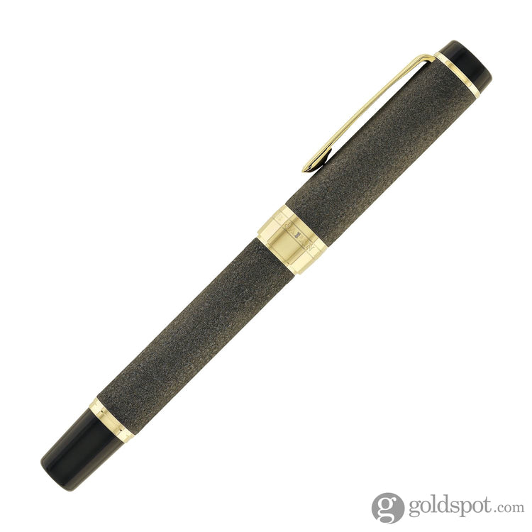 Sailor Cylint Niigata Shikki Fountain Pen in Oborogin (Hazy Silver) with Gold IP Trim - 21kt Gold Nib Fountain Pen
