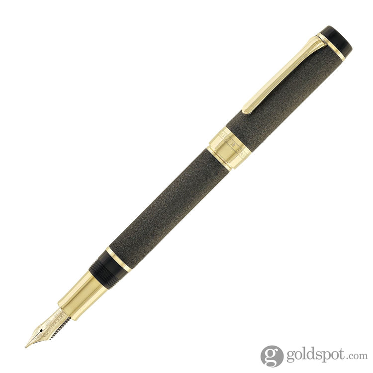 Sailor Cylint Niigata Shikki Fountain Pen in Oborogin (Hazy Silver) with Gold IP Trim - 21kt Gold Nib Fountain Pen