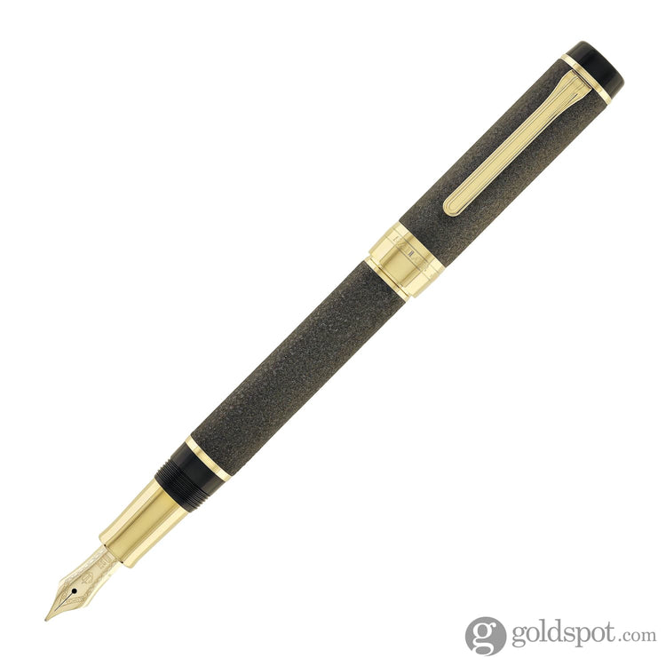 Sailor Cylint Niigata Shikki Fountain Pen in Oborogin (Hazy Silver) with Gold IP Trim - 21kt Gold Nib Fountain Pen