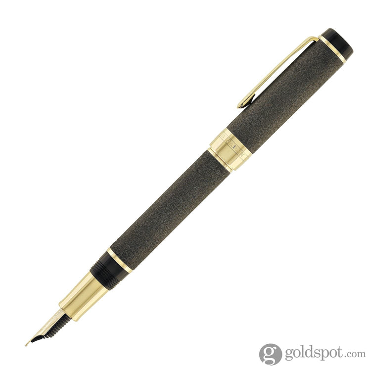 Sailor Cylint Niigata Shikki Fountain Pen in Oborogin (Hazy Silver) with Gold IP Trim - 21kt Gold Nib Fountain Pen