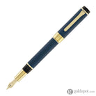 Sailor Cylint Niigata Shikki Fountain Pen in Ruri (Lapis Lazuli Blue) with Gold IP Trim - 21kt Gold Nib Fountain Pen