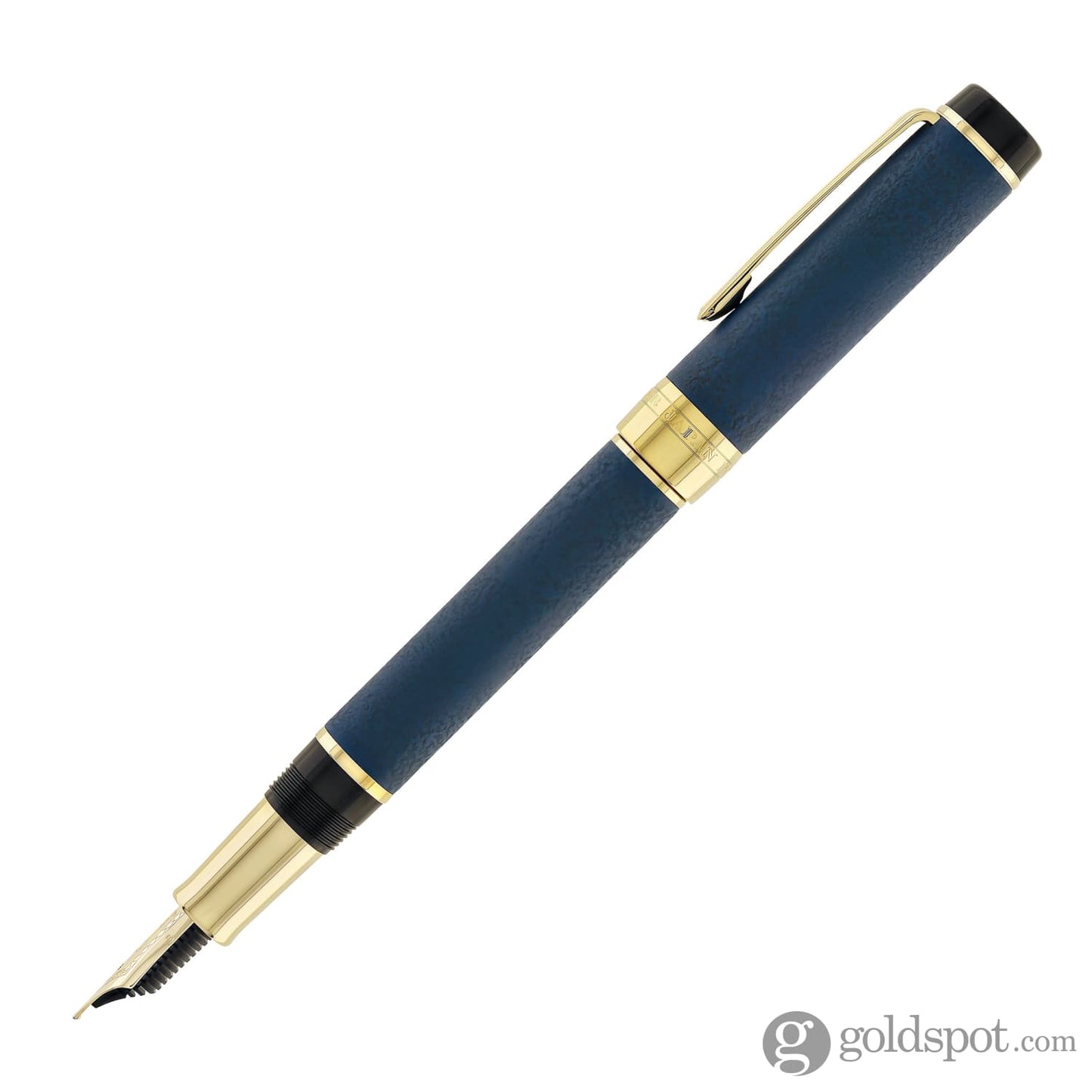 Sailor Cylint Niigata Shikki Fountain Pen in Ruri (Lapis Lazuli Blue) with Gold IP Trim - 21kt Gold Nib Fountain Pen