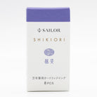 Sailor Four Seasons Shikiori Ink Cartridges in Fuji-Sugata (Bluish-Purple) Fountain Pen Cartridges