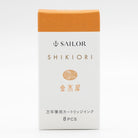 Sailor Four Seasons Shikiori Ink Cartridges in Kin-Mokusei (Osmanthus Orange) Fountain Pen Cartridges