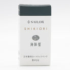 Sailor Four Seasons Shikiori Ink Cartridges in Miruai (Seaweed Indigo) Fountain Pen Cartridges