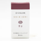 Sailor Four Seasons Shikiori Ink Cartridges in Oku-yama (Remote Mountain Magenta) Fountain Pen Cartridges