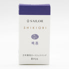 Sailor Four Seasons Shikiori Ink Cartridges in Shigure (Rain Showers) Fountain Pen Cartridges
