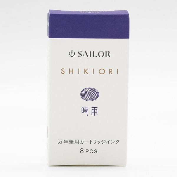 Sailor Four Seasons Shikiori Ink Cartridges in Shigure (Rain Showers) Fountain Pen Cartridges