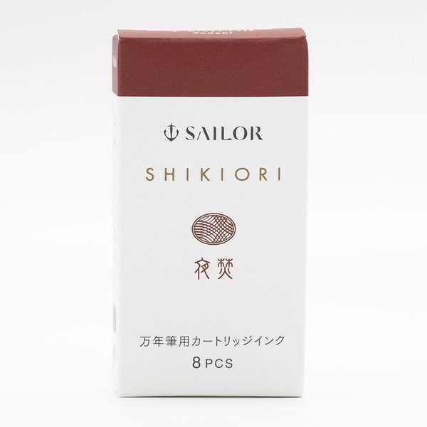 Sailor Four Seasons Shikiori Ink Cartridges in Yodaki (Summer Night Bonfire) Fountain Pen Cartridges