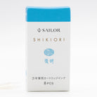 Sailor Four Seasons Shikiori Ink Cartridges in Yuki-Akari (Snow Light Blue) Fountain Pen Cartridges